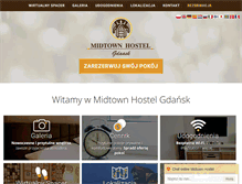 Tablet Screenshot of midtownhostel.pl